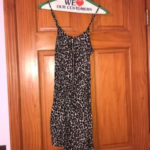 Leopard print dress